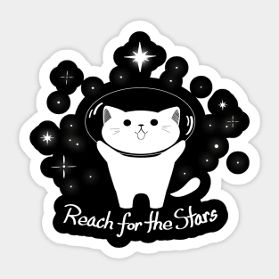 Reach for the Stars Sticker